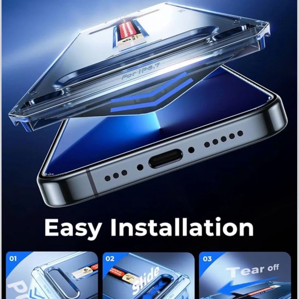 MAGIC JOHN 2 Pack for iPhone 13 Pro Max/iPhone 14 Plus 6.7 inch Screen Protector